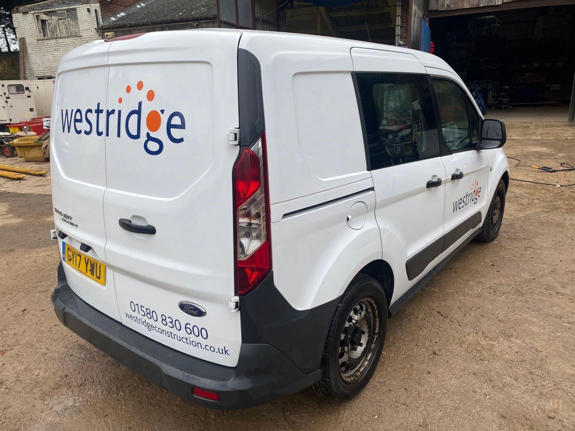 Ford Transit Connect 220 SWB L1 1.5 TDCi diesel 75PS crew cab 5 seater, limited panal van, - Image 4 of 10