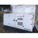 FG Wilson Generator Set model XD80P2 s/n FGWPPEU3VRPC00192 CWL No GEN06, 58KVA DOM 2007 c/w