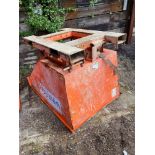 Tipping Skip1200 Ltrs 1500 kg with lifting eyes