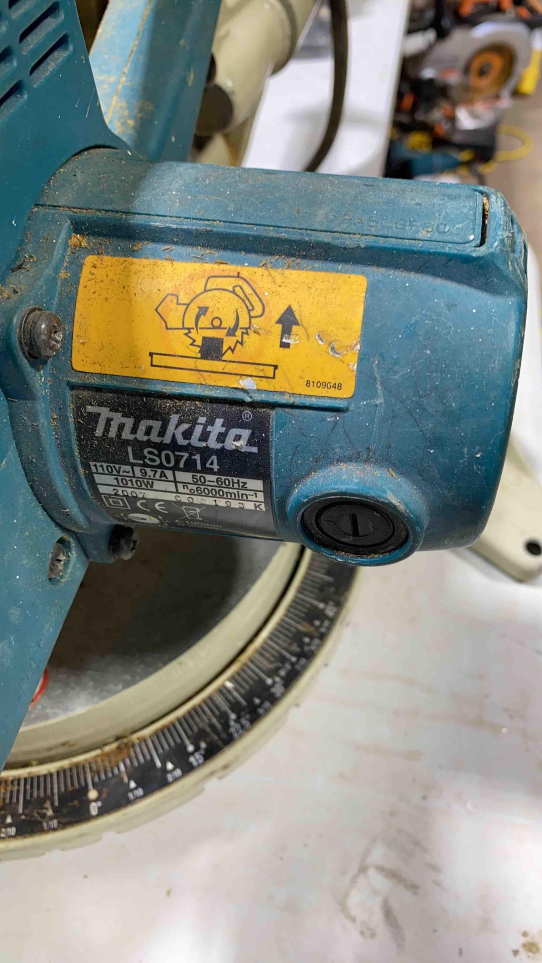 Makita LS0714 compound mitre saw s/n: 002193 - Image 3 of 4