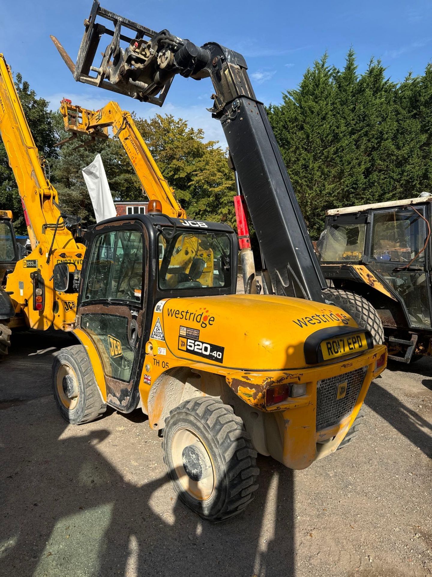 JCB model 520-40 4WS telescopic handler,  rated capacity 3500Kg, serial number JCB52040VH2314624, - Image 2 of 10