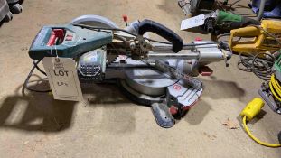 Metabo 200mm sliding compound mitre saw 110v