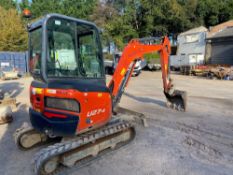 Kubota U27-4  3T Excavator DOM 2020 s/n KBCGH11BHLZM69815, WCR No KE18, 1478 recorded hours.  with