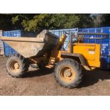 Barford 6 tonne articulated site dumper type SX6000, max unladen 4080Kg, rated capacity 6000Kg,