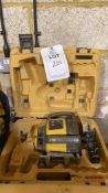 Topcon RL-H5 laser level complete with carry case and top con LS-80L handheld control