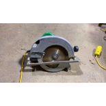 Hitachi 210mm circular saw 110v