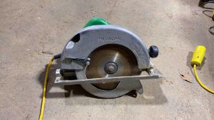 Hitachi 210mm circular saw 110v