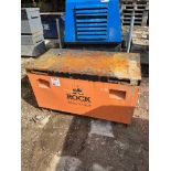 Rock Tool Vault steel site box no key