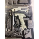 Hitachi NT65GS 65mm corded nail gun s/n: Q680159 complete with 2 batteries and charger