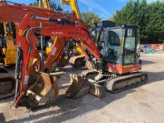 Kubota KX060-5  5T Excavator, serial number KBCDZ37BEL3F10518, WCL No KE17, DOM 2020