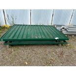 Portable Space Collapsible green metal shed (2018) s/n G3-067