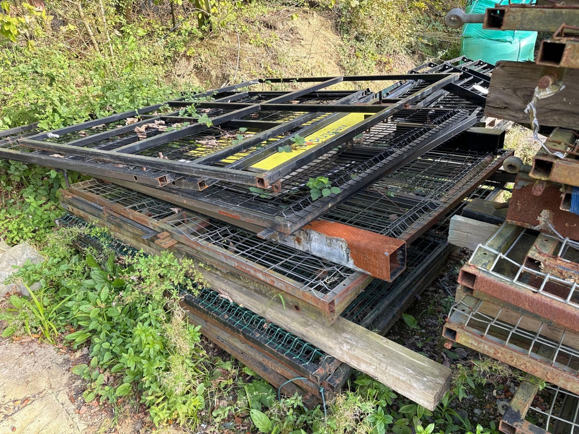 Large Quantity of site gates and pedestrian gates as lotted - Image 2 of 5