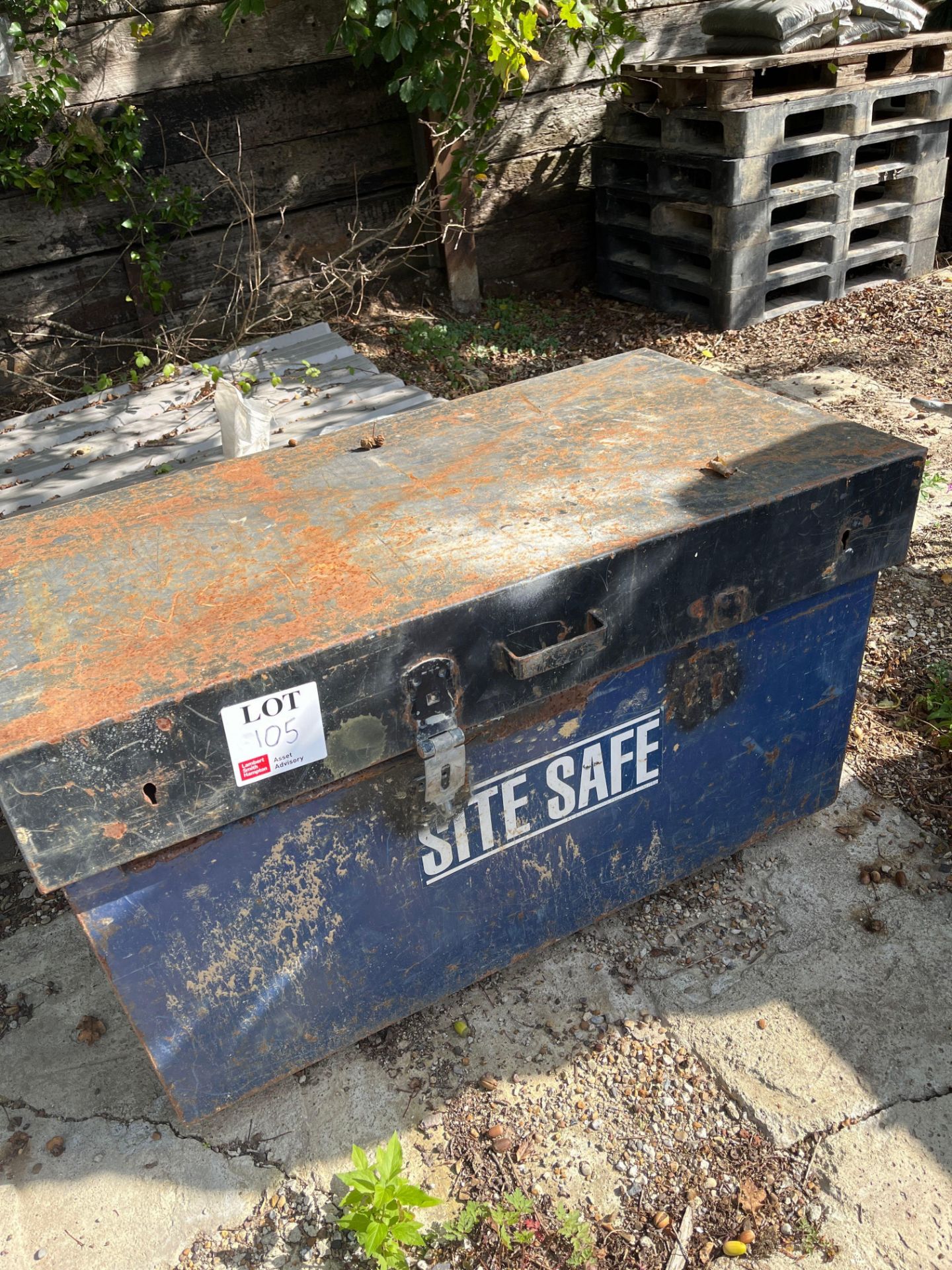 Site Safe steel site box no key
