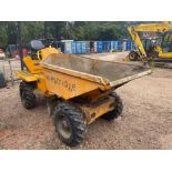 Thwaites 2 tonne powerswival dumper type MACH422, max unladen 2020Kg, payload 2000Kg, Max laden