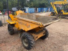 Thwaites 2 tonne powerswival dumper type MACH422, max unladen 2020Kg, payload 2000Kg, Max laden