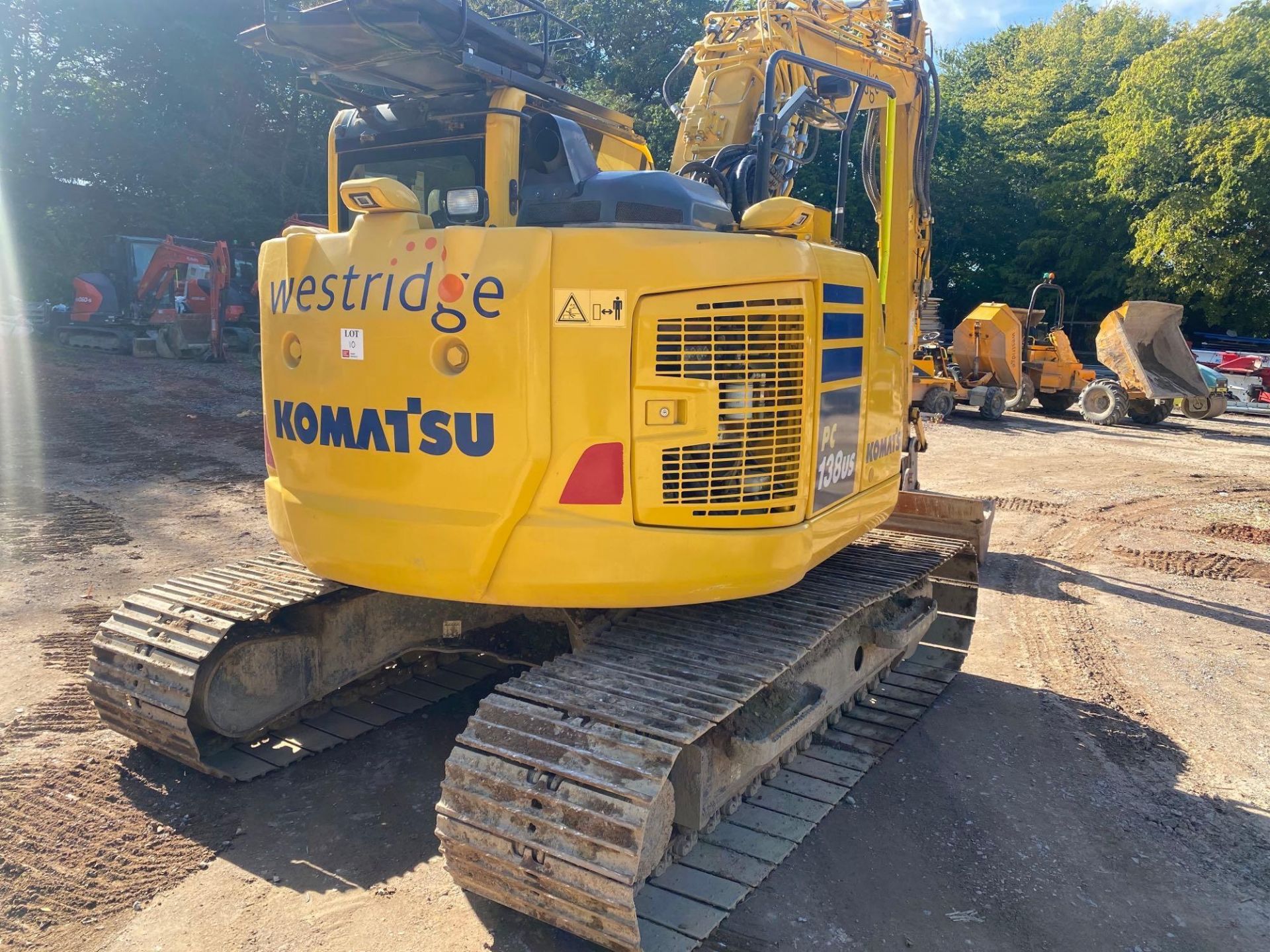 Komatsu PC138US-11 WCL Ref KO12, 13 tonne crawler excavator, 3562 recorded hours, DOM 2019 serial - Image 3 of 16