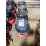 Four Henry 110v vacuum cleaners