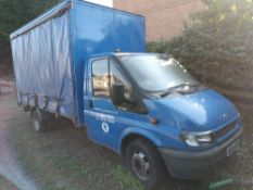 Ford Transit 115 T350 curtainside van