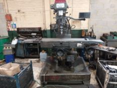 King Rich KRV 3000 SLV turret mill