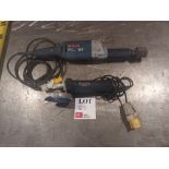 Bosch GGS16 straight grinder & Bosch GWS 7-115 angle grinder