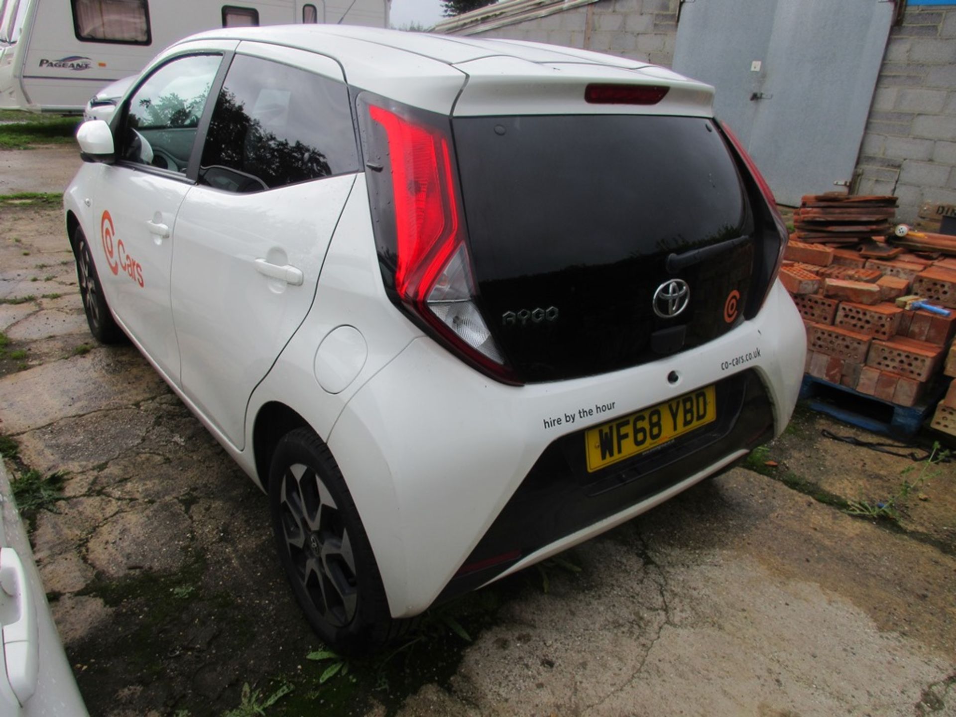 Toyota Aygo X-Plore Vvt-I petrol hatchback, 68bhp Registration: WF68 YBD Recorded mileage: 51,973 - Image 4 of 14