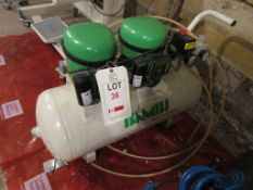 Bambi silent compressor, model BB 50D-250, serial no. 07396