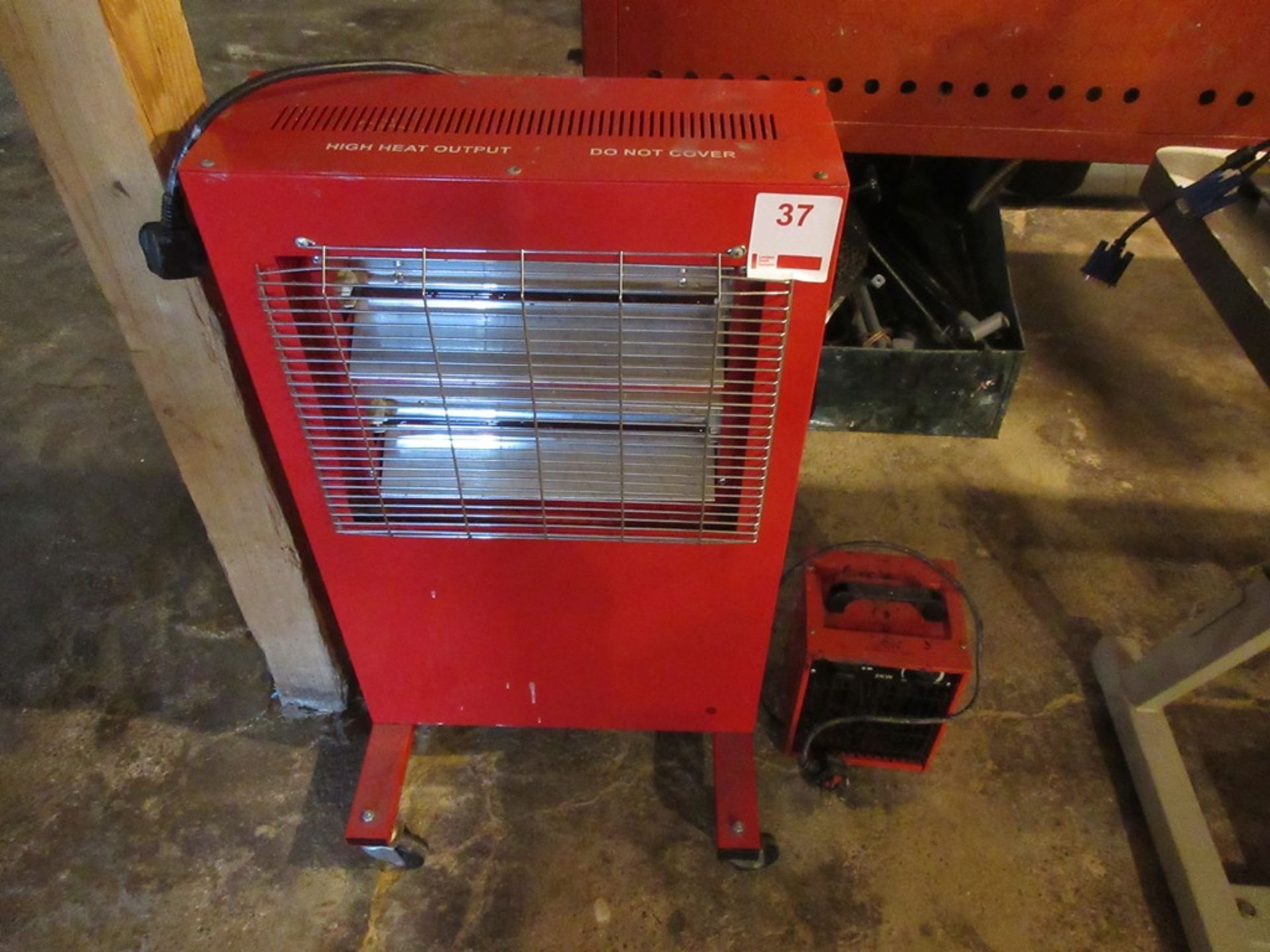 Two various electric heater, 240v