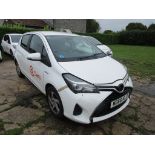 Toyota Yaris Icon Hybrid Vvt-I Cvt hatchback, 76bhp Registration: WG66 KLO Recorded mileage: 57,