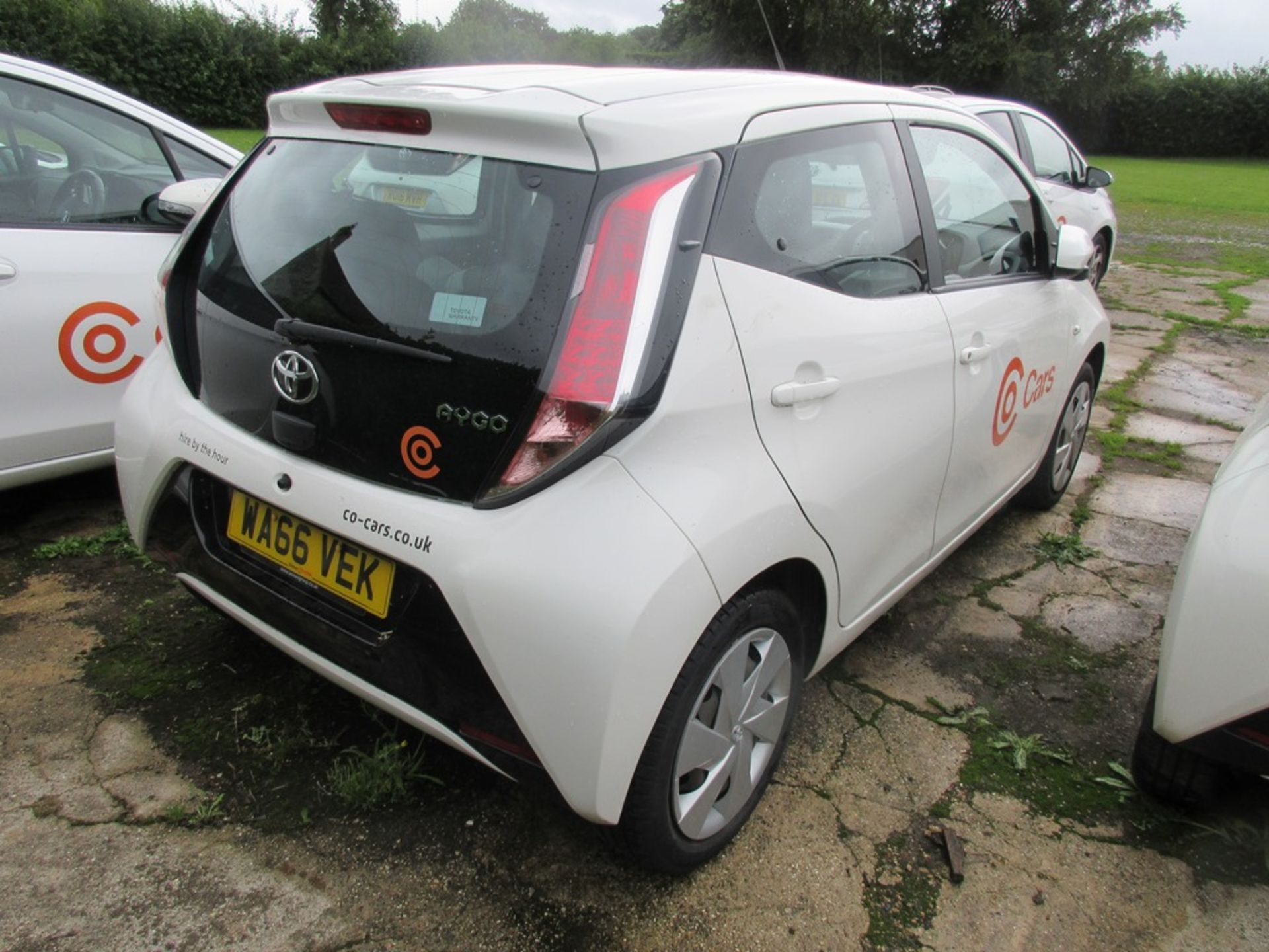 Toyota Aygo X-Play Vvt-I petrol hatchback, 67bhp Registration: WA66 VEK Recorded mileage: 49,140 - Image 5 of 14