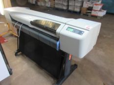 HP Designjet 510 wide carriage printer, serial no. MY09H33013