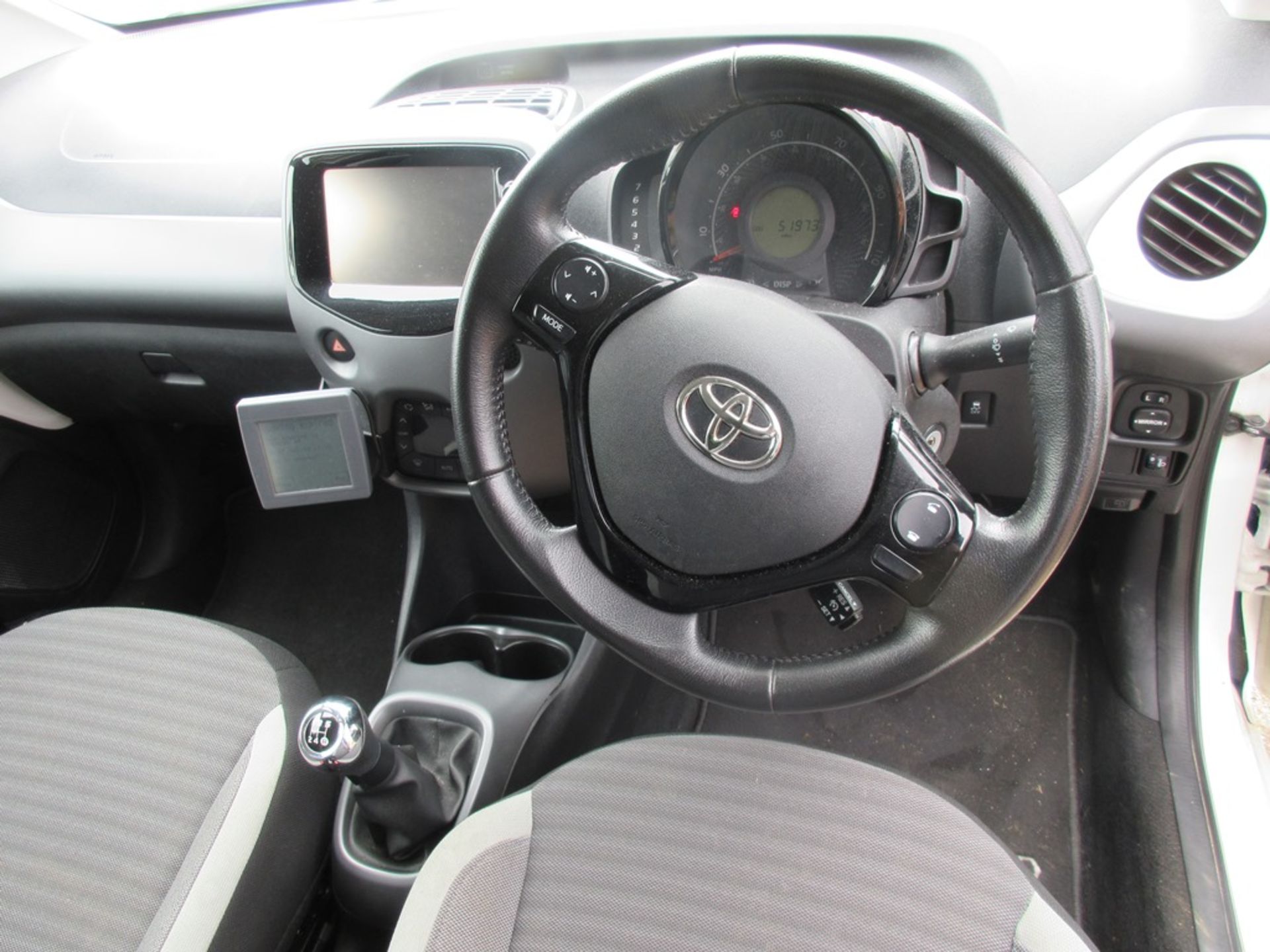 Toyota Aygo X-Plore Vvt-I petrol hatchback, 68bhp Registration: WF68 YBD Recorded mileage: 51,973 - Image 13 of 14