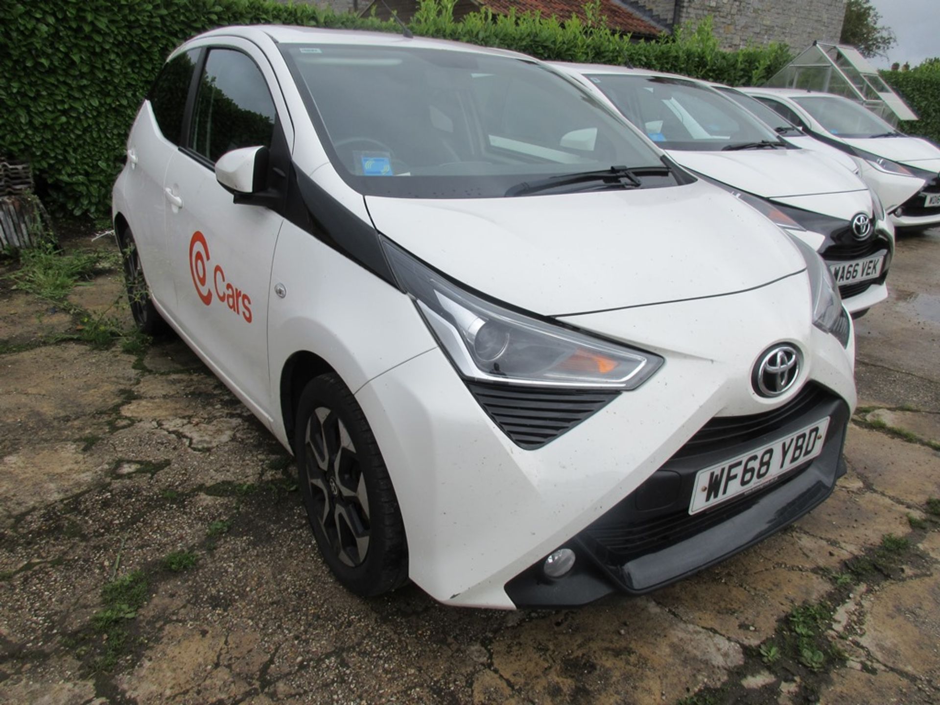 Toyota Aygo X-Plore Vvt-I petrol hatchback, 68bhp Registration: WF68 YBD Recorded mileage: 51,973