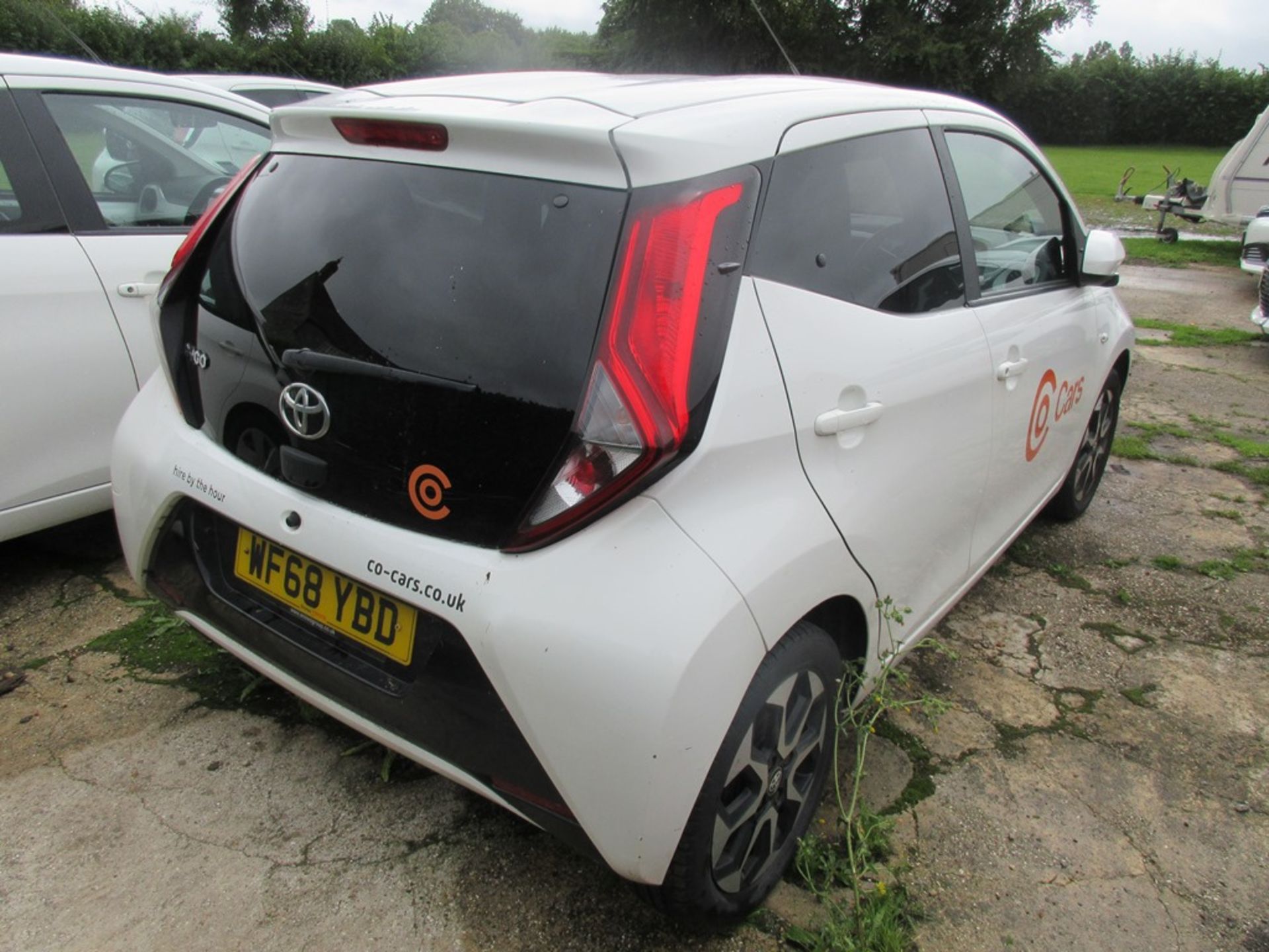 Toyota Aygo X-Plore Vvt-I petrol hatchback, 68bhp Registration: WF68 YBD Recorded mileage: 51,973 - Image 5 of 14