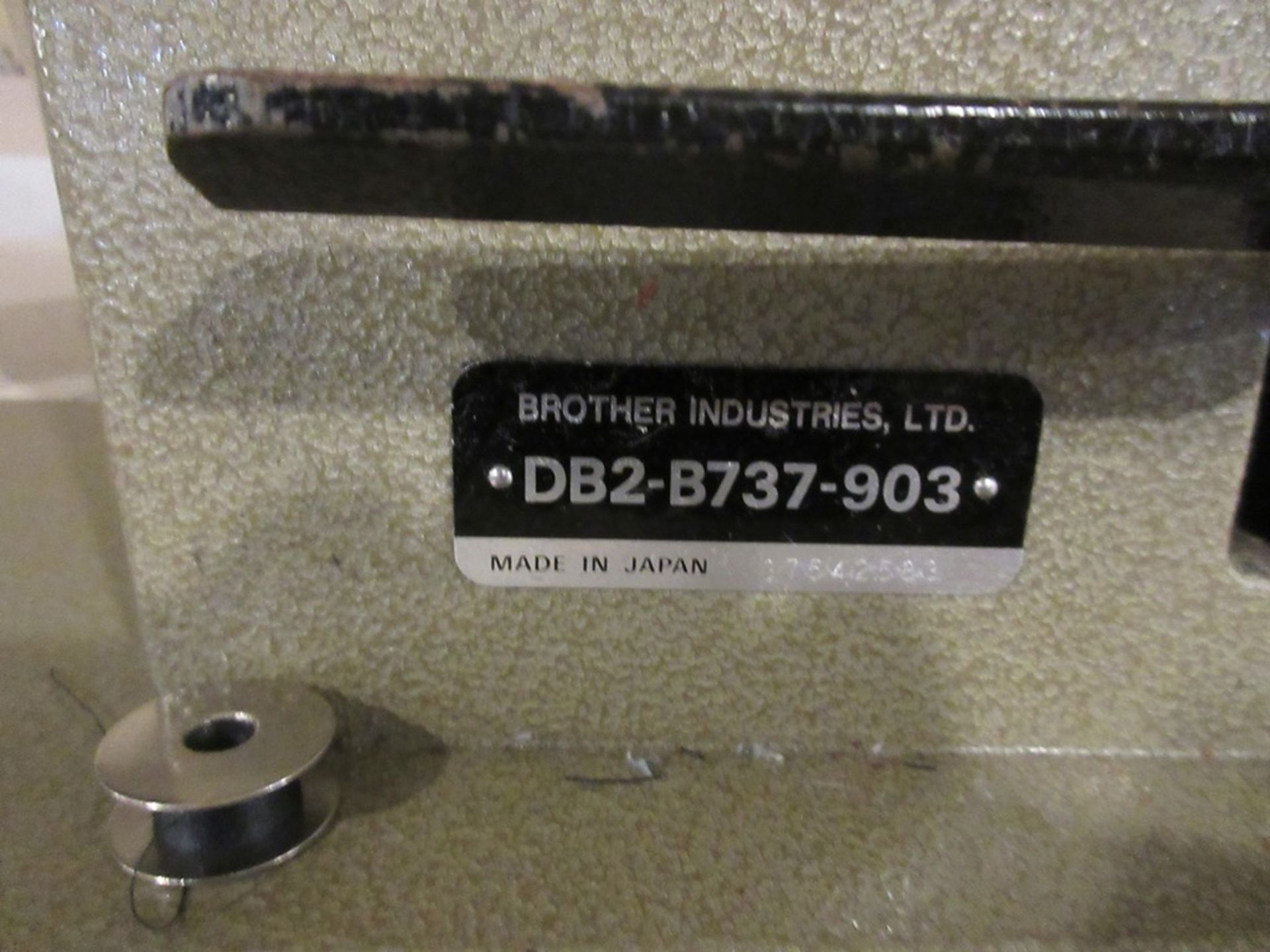 Brother Exedra DB2-B737-903 sewing machine, serial no. G7542583, with foot control - Image 4 of 6