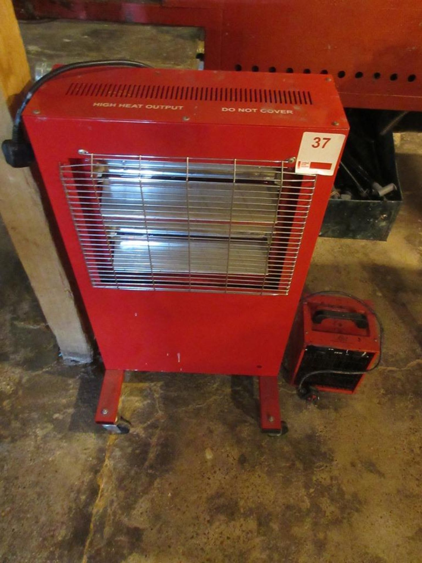 Two various electric heater, 240v - Image 3 of 4