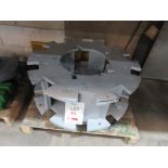 Ore Sizer Stone Crushing steel 29", 5 port short Rotor (used)