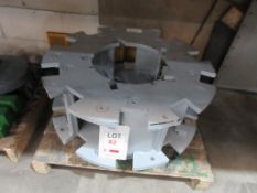 Ore Sizer Stone Crushing steel 29", 5 port short Rotor (used)