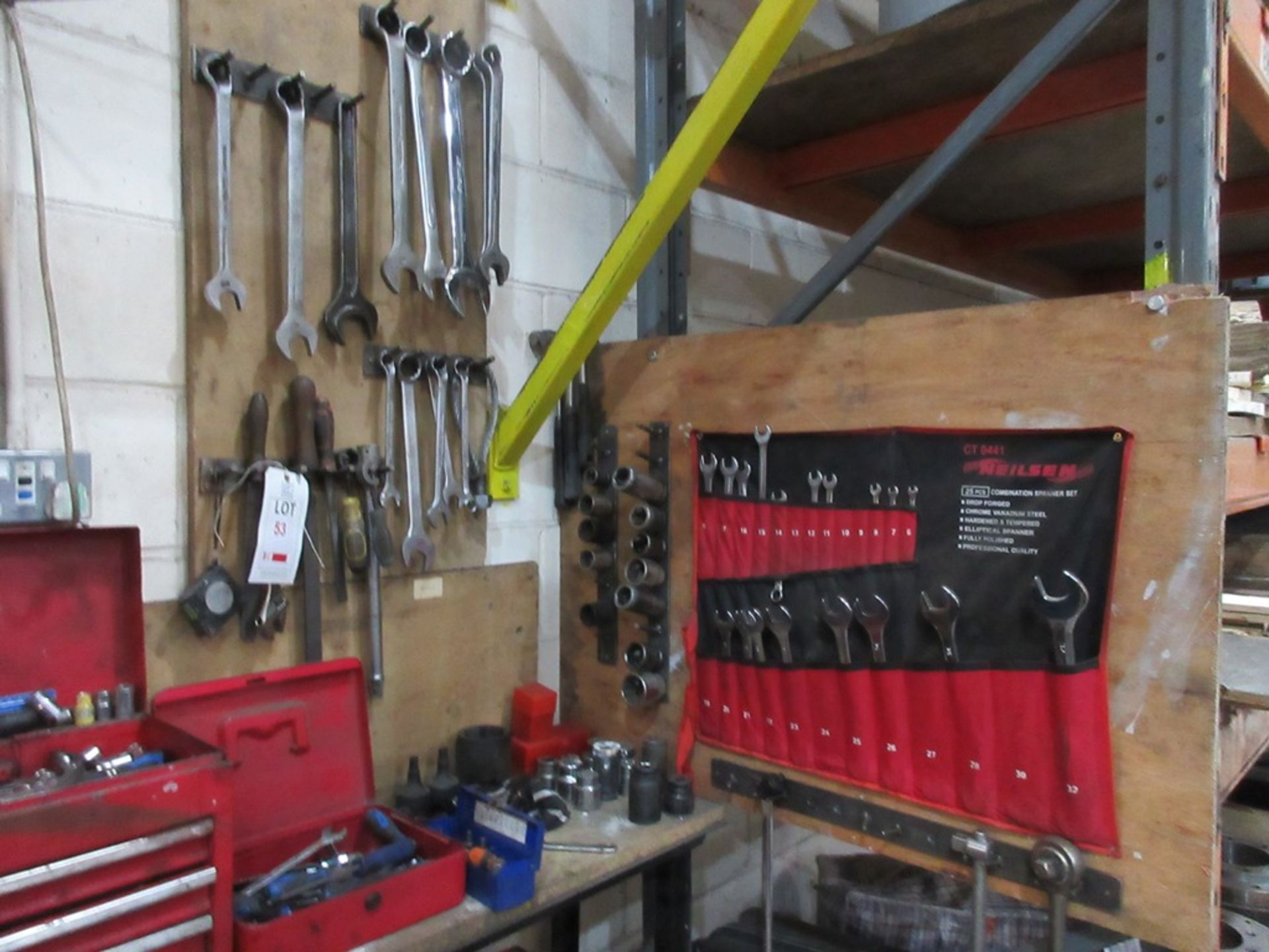 Allowance for assortment of workman's hand tools to include two tool boxes, spanners, socket sets, - Image 2 of 8