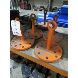 Five Brandon Loadtite lifting jigs NB: This item has no record of Thorough Examination. The