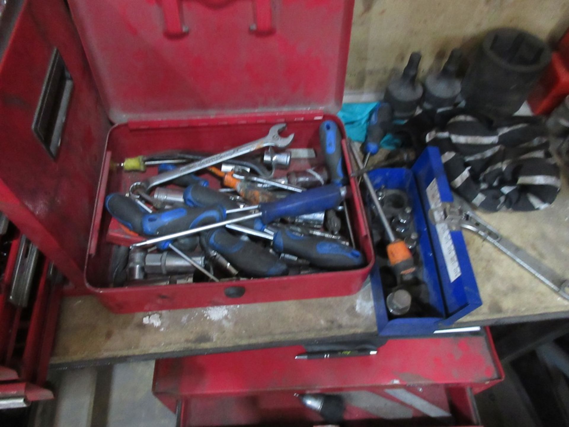 Allowance for assortment of workman's hand tools to include two tool boxes, spanners, socket sets, - Image 6 of 8