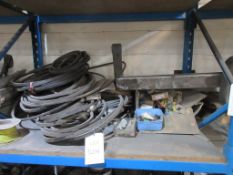 Quantity of assorted belts and cabling