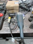 Bosch VS22-230H angle grinder and two boxes of Euro-Cut abrasives