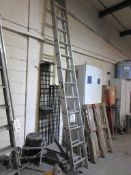 Ramsay 13 rung aluminium extension ladder