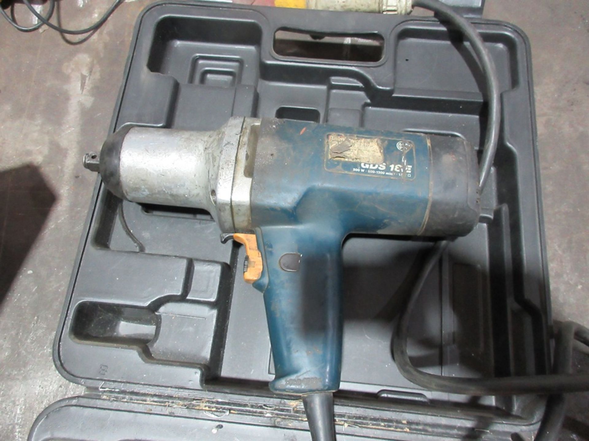 Black & Decker KC1282F 12v drill and a Bosch GDS 18, 110v impact drill - Image 2 of 4