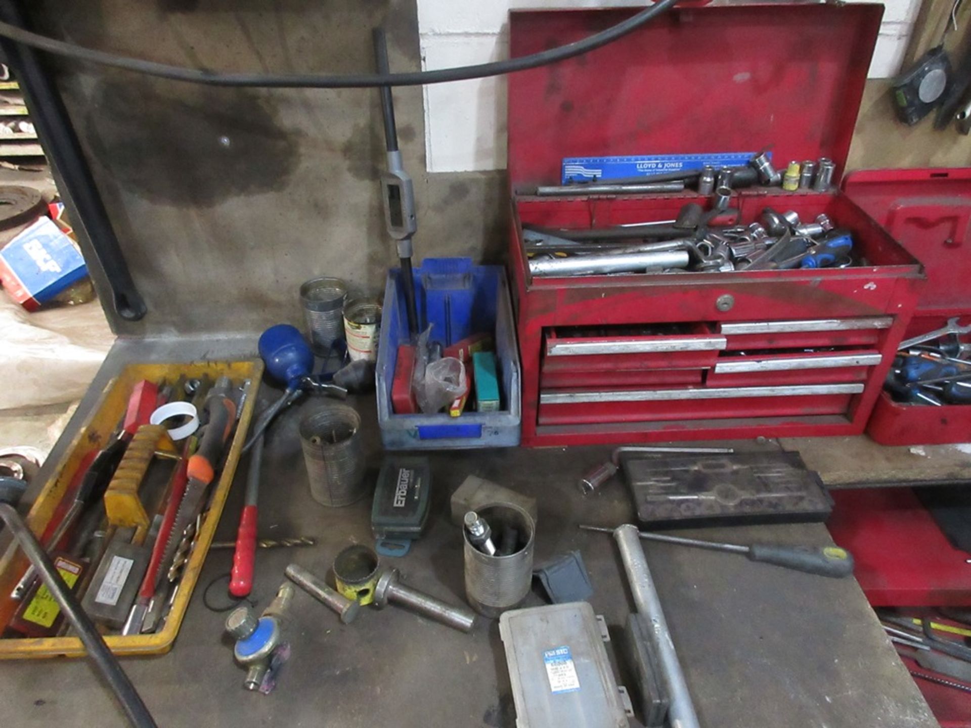 Allowance for assortment of workman's hand tools to include two tool boxes, spanners, socket sets, - Image 3 of 8