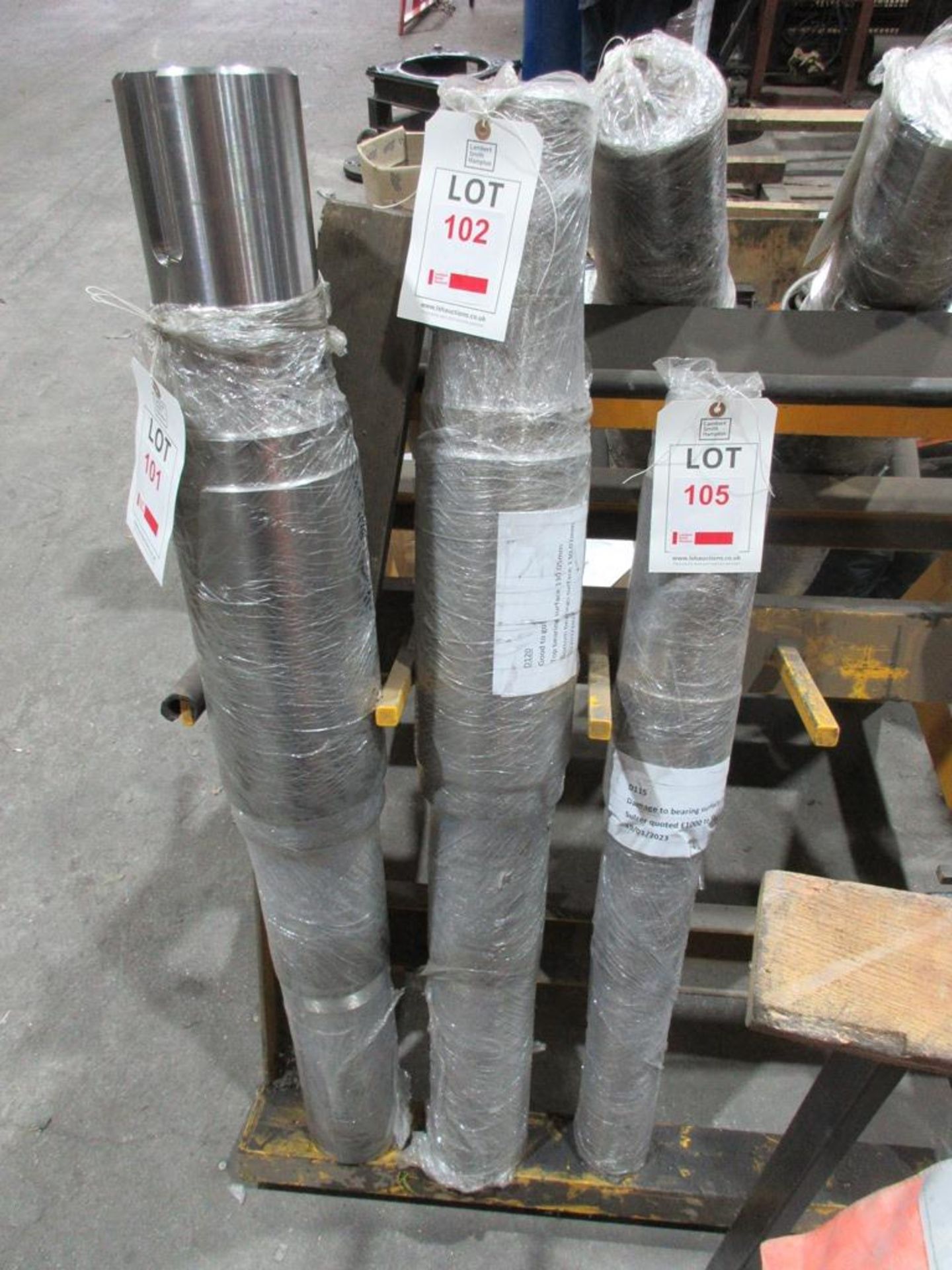 Steel MK3 bearing cartridge shaft