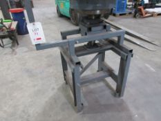 Ore Sizer Stone Crushing rotor alignment jig (excludes rotor)