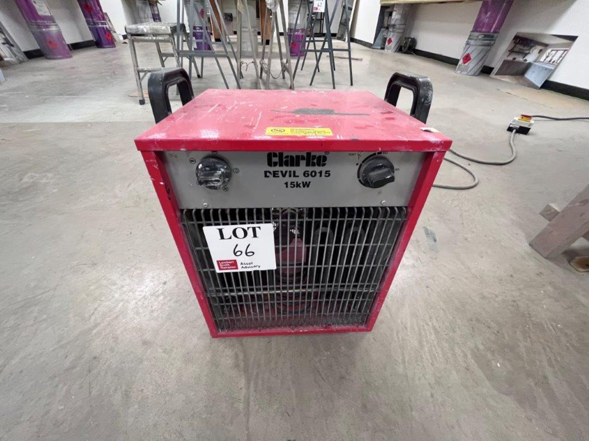 Clarke Devil 6015 15Kw electric heater