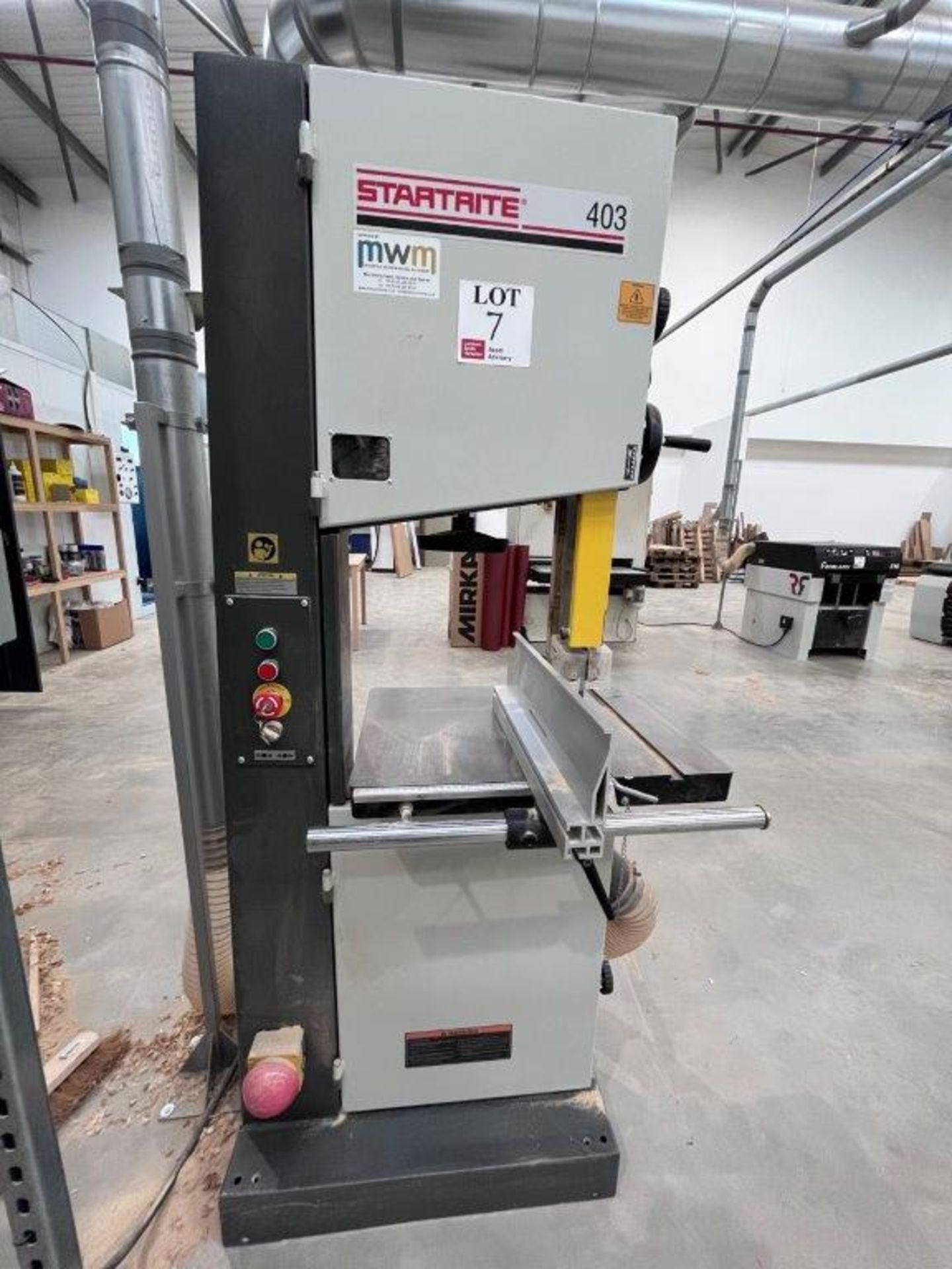 Startrite 403/UK3 16" vertical bandsaw