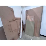 Quantity of assorted MDF board and off-cuts